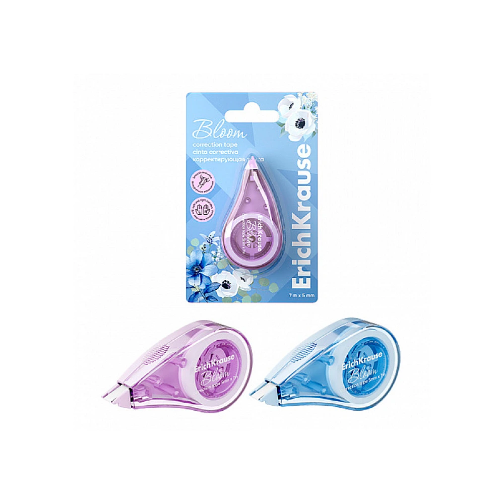 Banda corectoare  7 mX5 mm ErichKrause EasyMask Pastel, blister