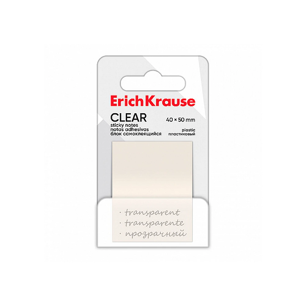Set Memory stick 50 foi 50X40 mm ErichKrause Clear, plastic