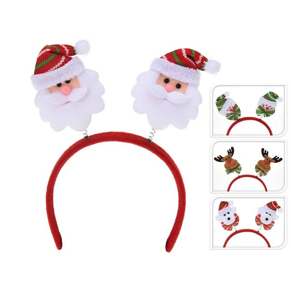 Cerc de carnaval Figurine Mos Craciun/urs/cerb/om de zapada