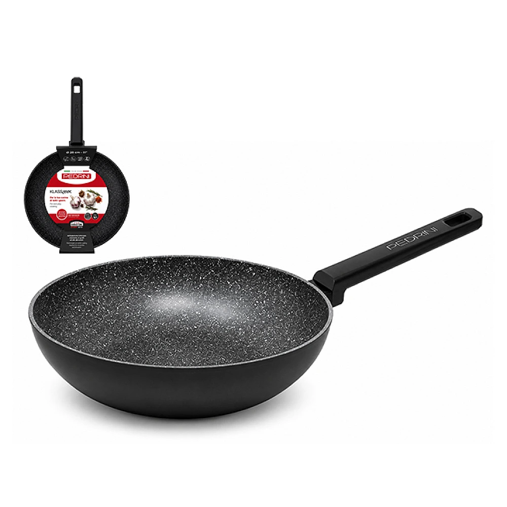 Tigaie WOK Pedrini Klasscook 28 cm, inductie