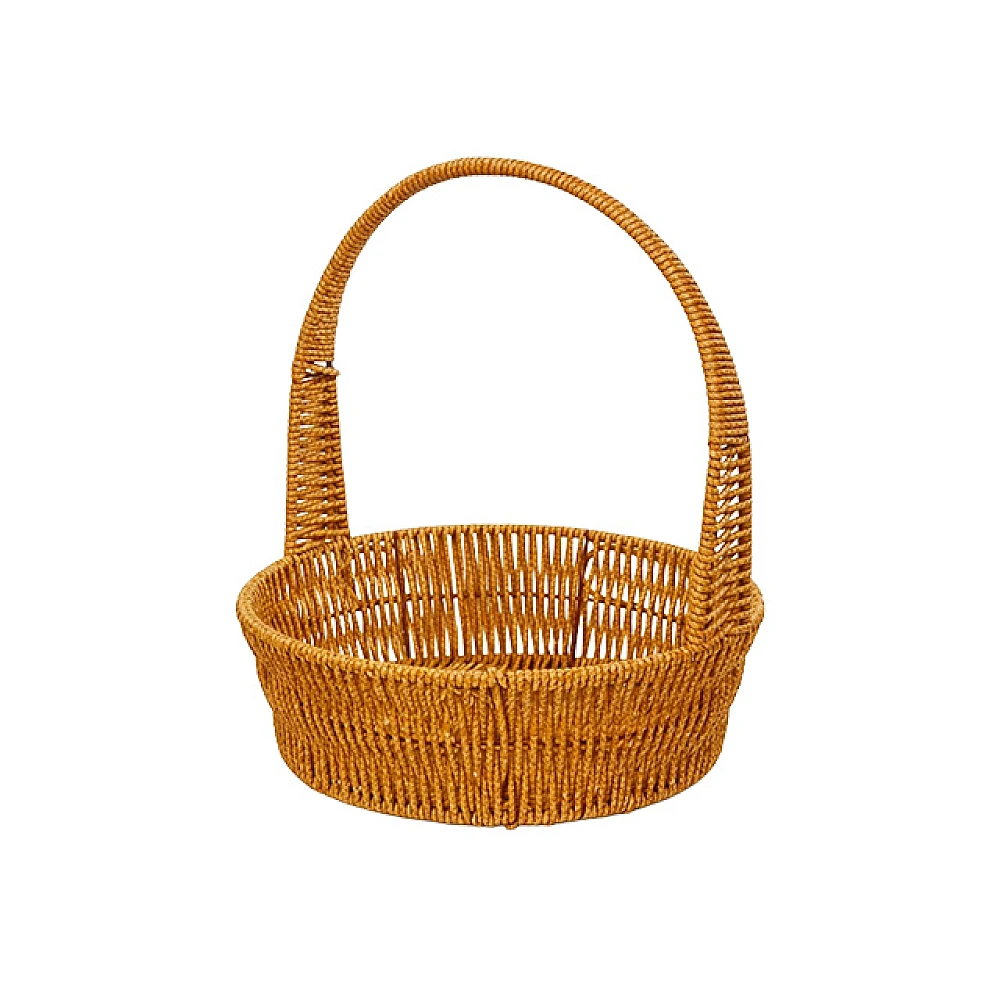 Cos impletit cu maner D22XH26 cm