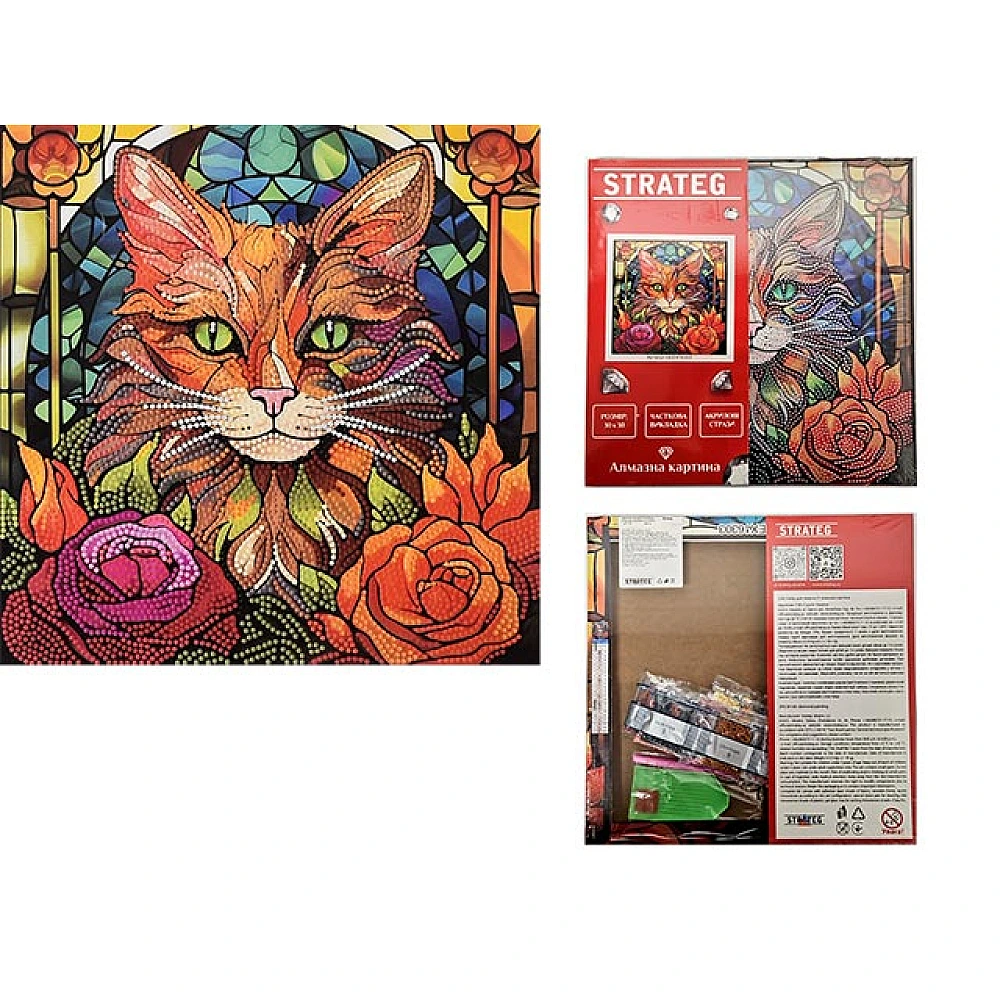 Mozaica cu diamante 30X30 cm 