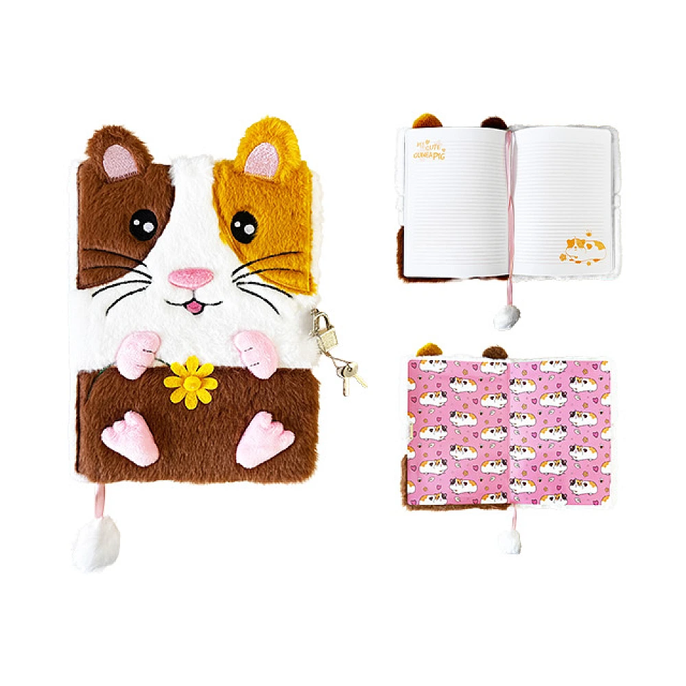 Agenda cu lacat, A5, 96foi, My Little Friend Guine Pig, coperta plus