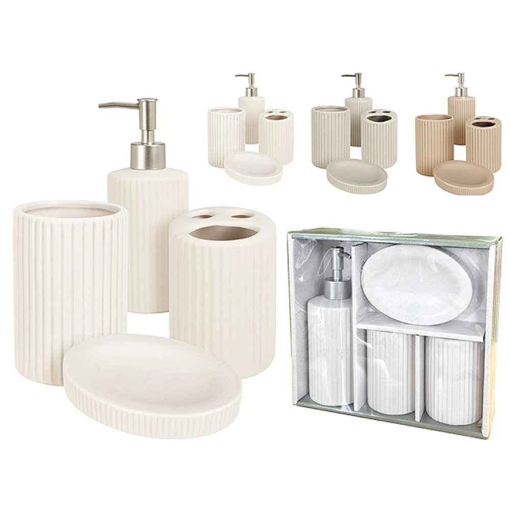 Set pentru baie din ceramica Bathroom 4buc 