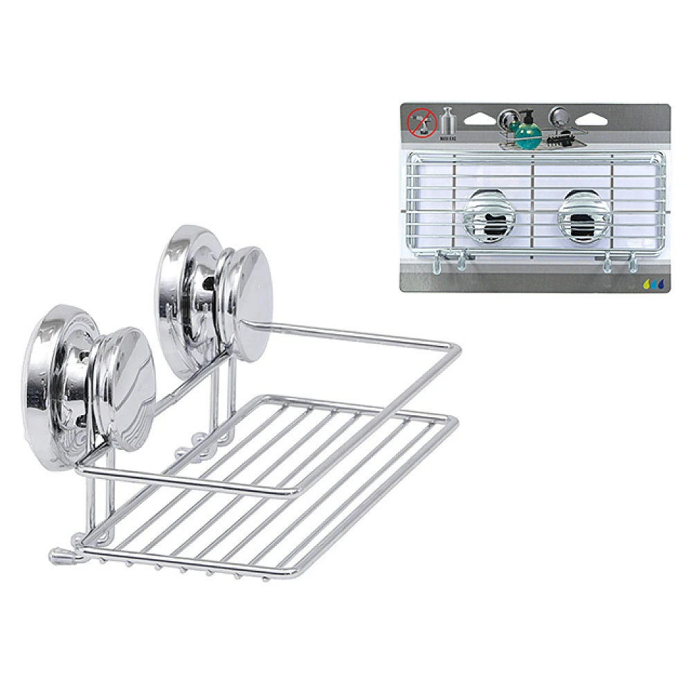 Raft pe ventuze Tendance 25X10X12.5cm, metal 