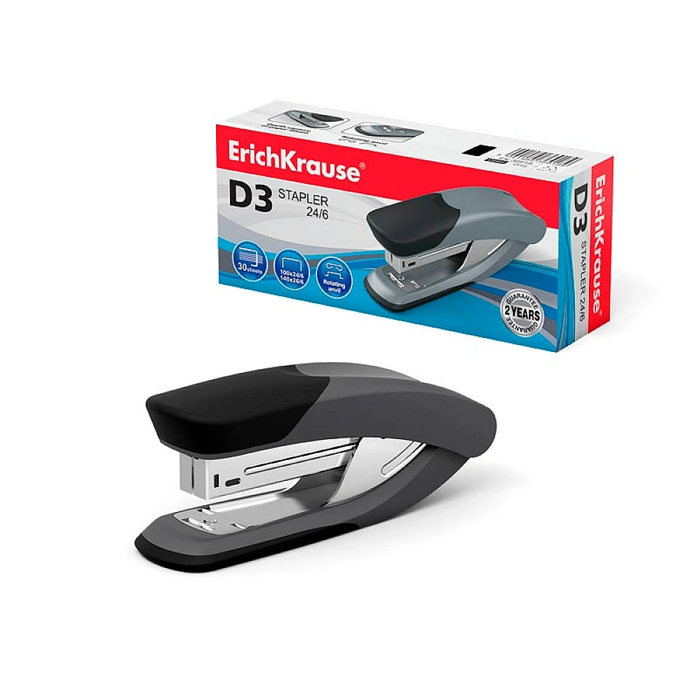 Capsator N24/6 ErichKrause D3 Classic pana la 30foi, gri