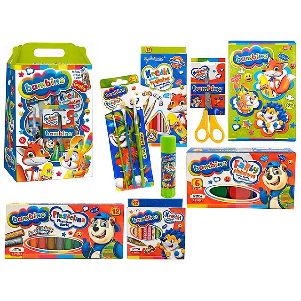  Set cadou pentru creativitate Bambino, 38 unitati