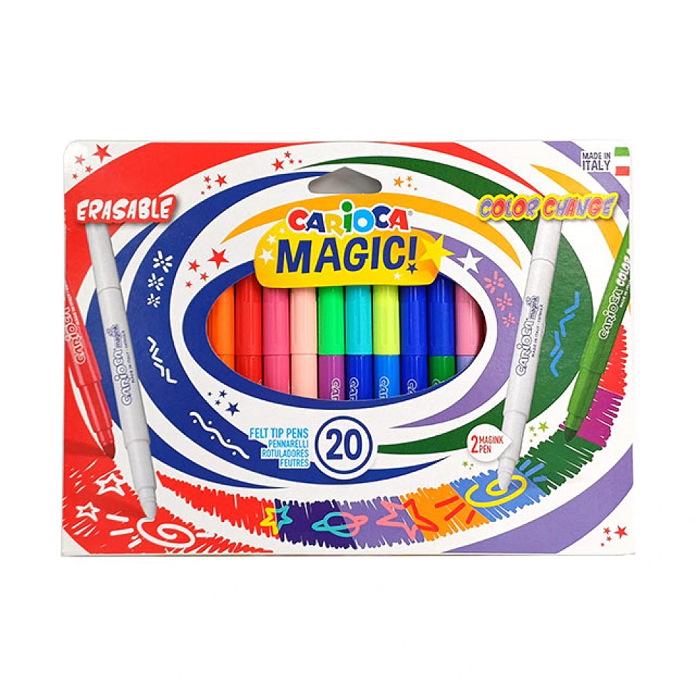 Set carioci 20buc Carioca Magic Color Change 20buc