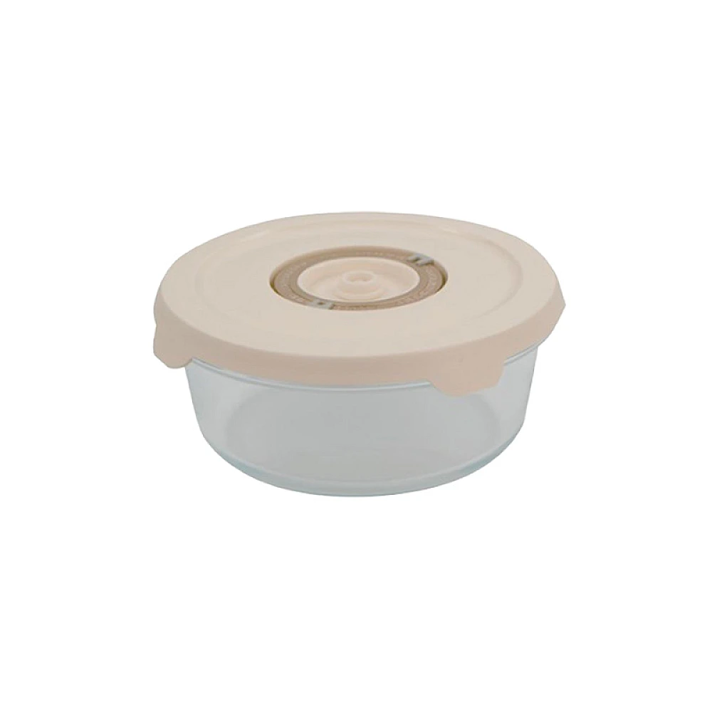 Recipient pentru vidat cu capac Frigoverre Perla 1.4 l, D20X8.4 cm, sticla