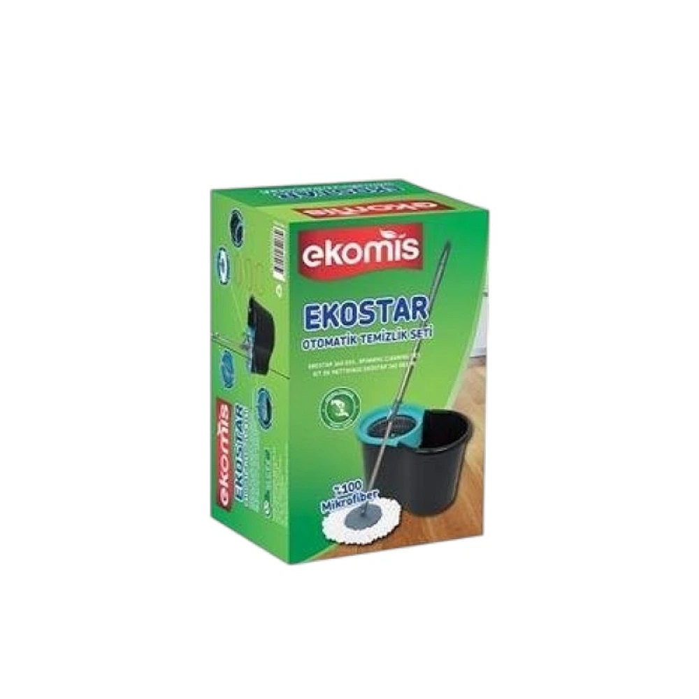 Set p/u curatenie Ekomis Ekostar (galeata+mop+centrifugare)