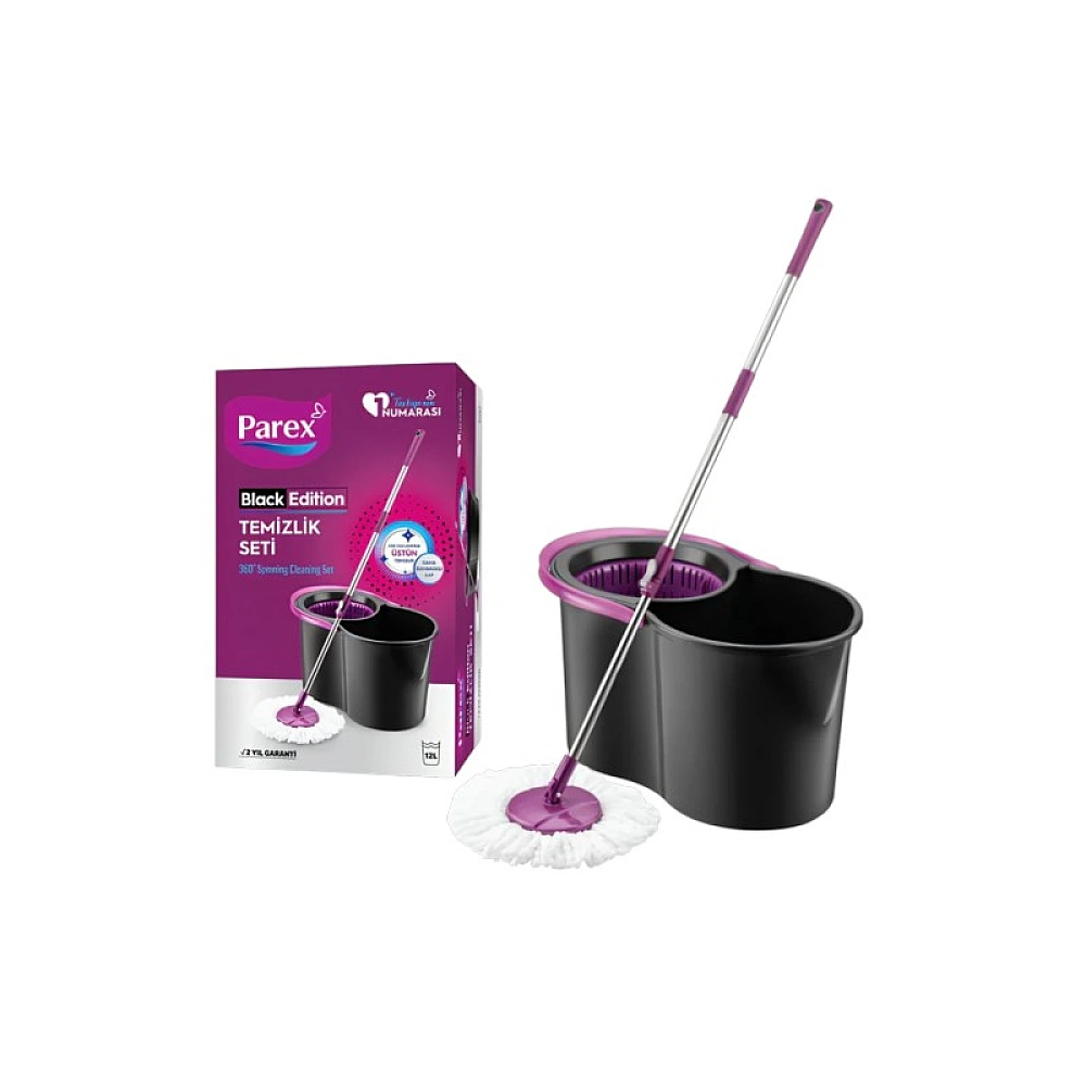 Set p-u curatenie 360° (galeata+mop+centrifugare)