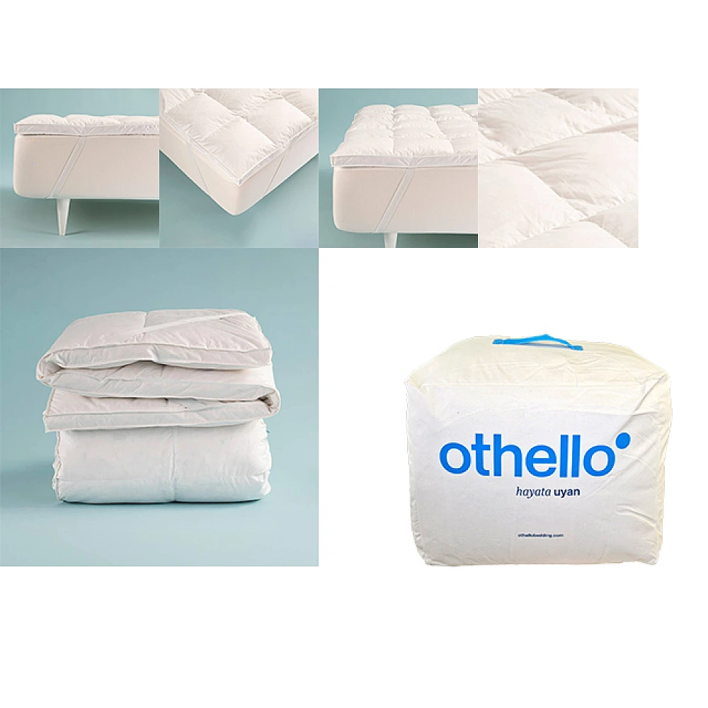 Saltea-topper 180X200+5cm Downa Comfort 15% puf, 85% pene, 4,21kg