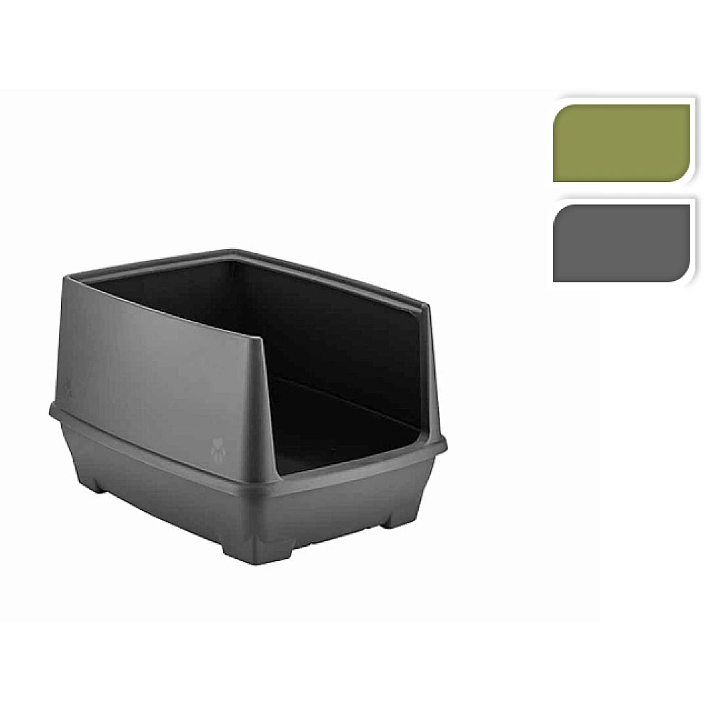 Litiera pentru pisici LuckyPet 50Х38Х30cm cu periti inalti, polipropilena