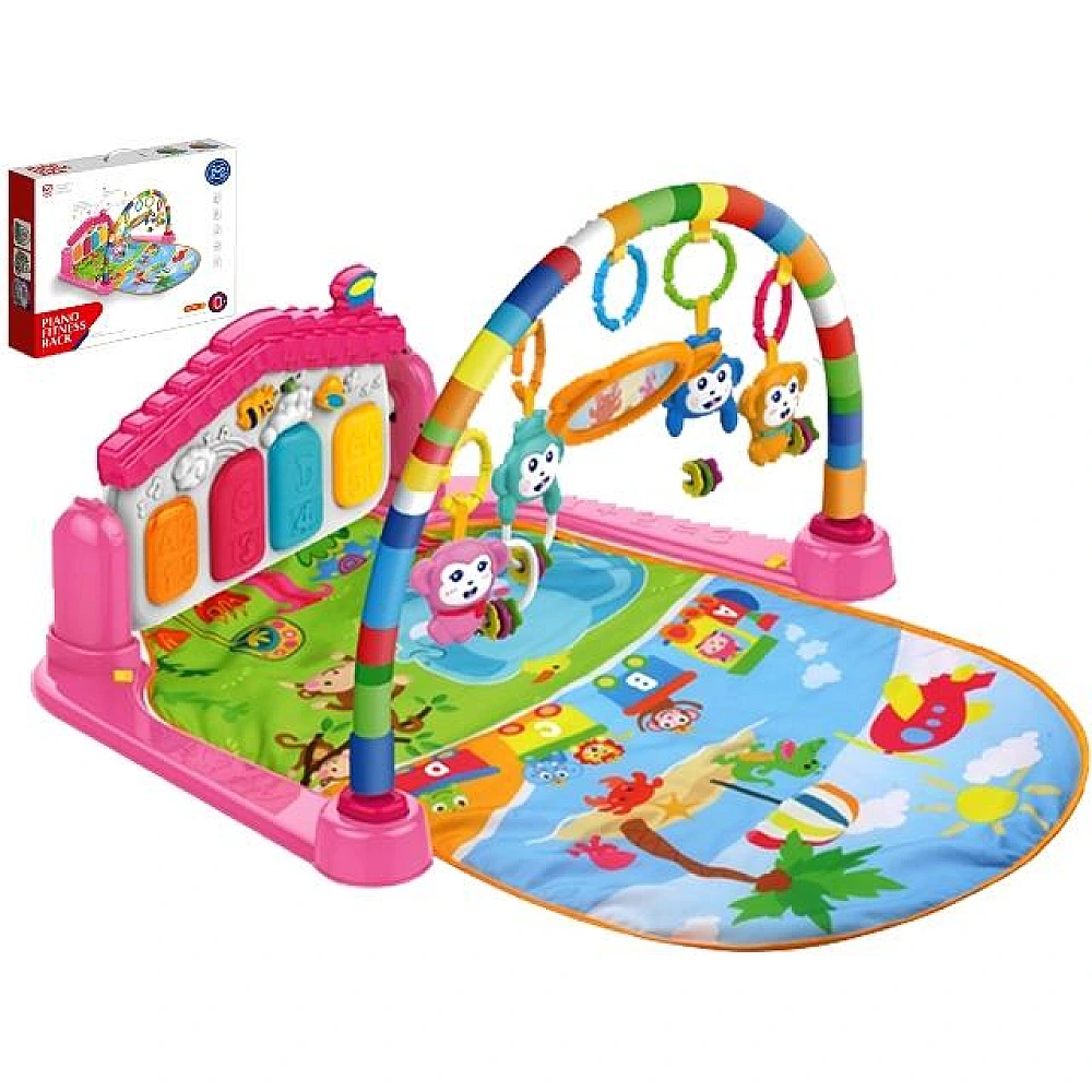 Covoras pentru bebelusi Casuta de dezvoltare