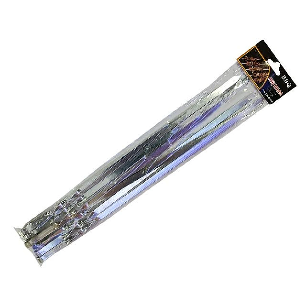 Set ace pentru frigarui BBQ 6buc, 45сmX0.6cm, metal
