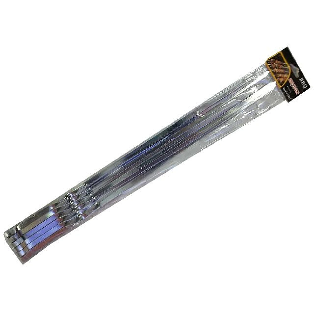 Set ace pentru frigarui BBQ 6buc, 44.5сmX1cm, metal