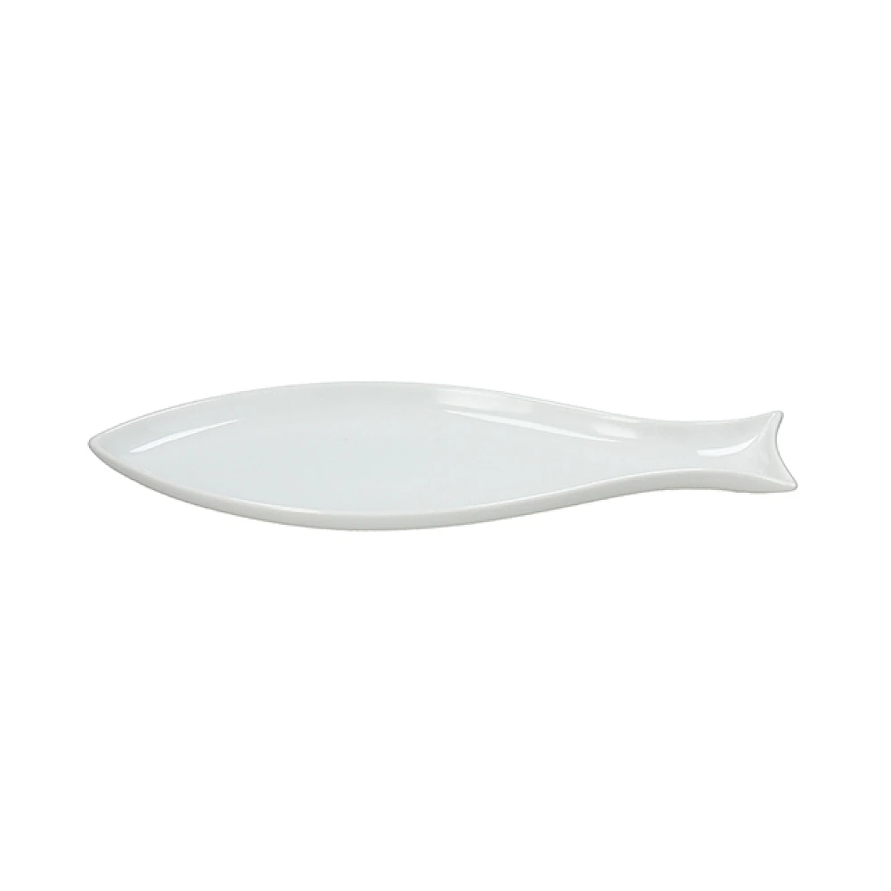 Platou forma peste 37cm Gourmet, portelan, alb