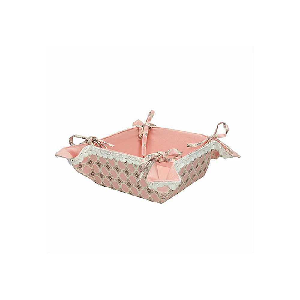 Cos din textil AF Ortigia Rosa 21X21X10cm