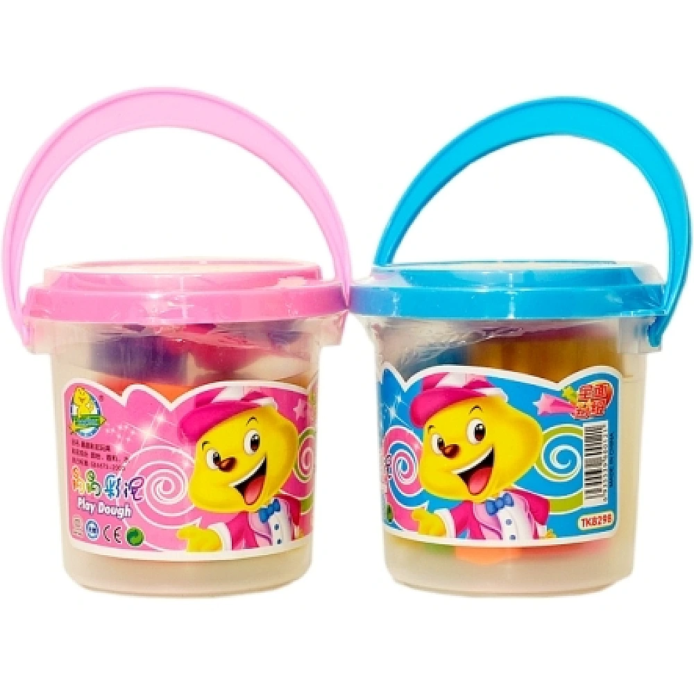 Set plastilina in galeata mica
