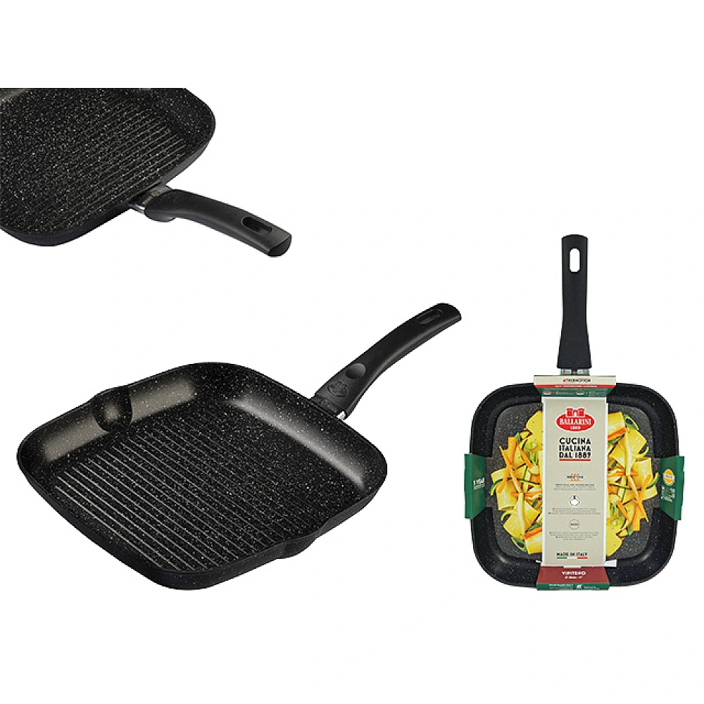Tigaie gril Ballarini Vipiteno Gr 28cm, inductie