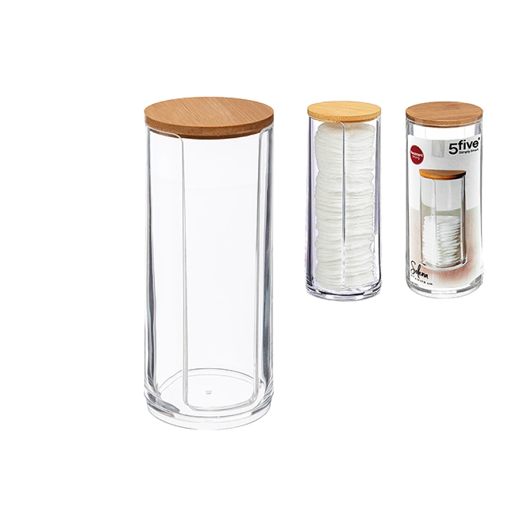 Organizator pentru dischete demachiante Five Selena Bamb  D7.5X17.6cm