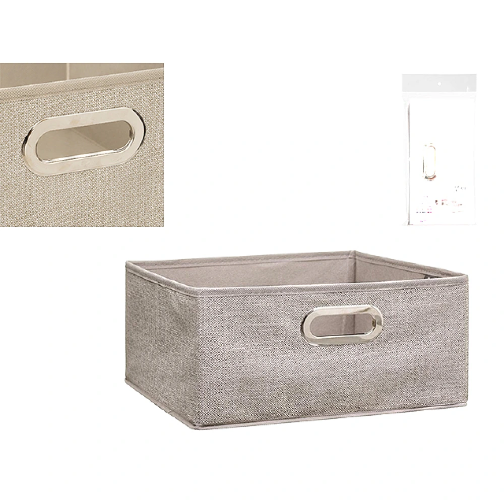 Cutie din textil Five Mix N'Modul 31X31X15cm, bej