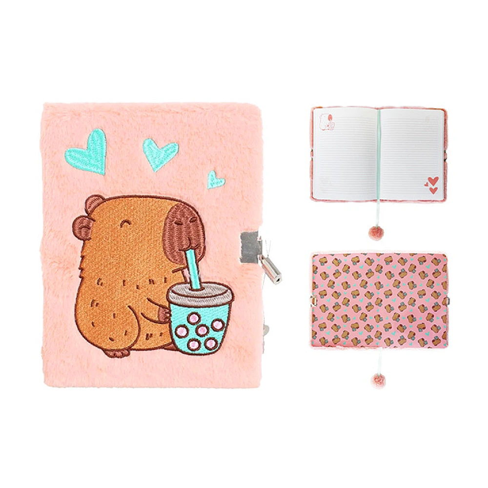Agenda cu lacat, A5, 96 foi, Cappy, coperta plus