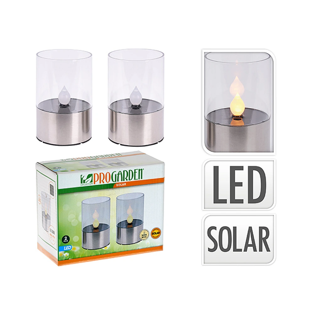 Set felinare pe baterii solare 