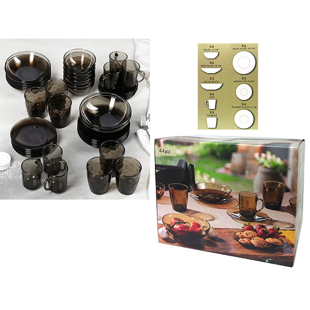 Set de vesela GI Basilico 44buc