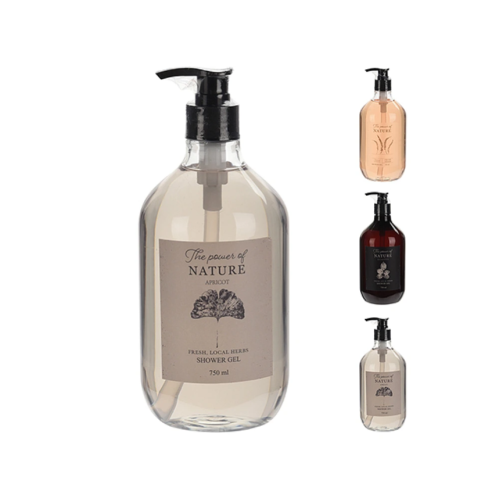 Gel de dus Nature 750ml 3 arome