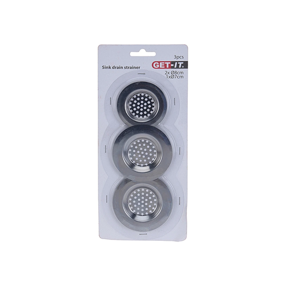 Set site pentru chiuveta Get-it 3buc, inox