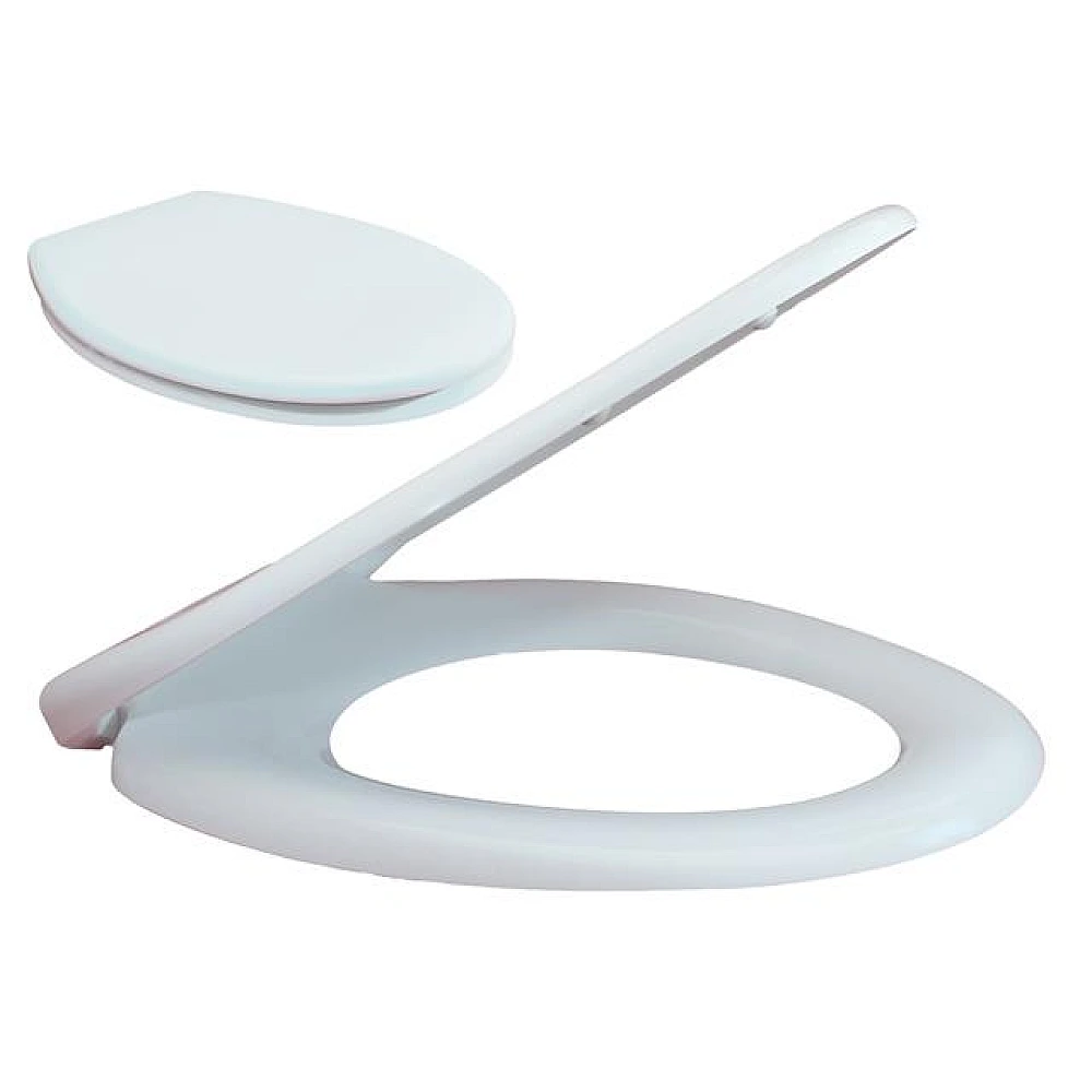 Capac pentru closet Gepard Eurostandard alb, duroplast