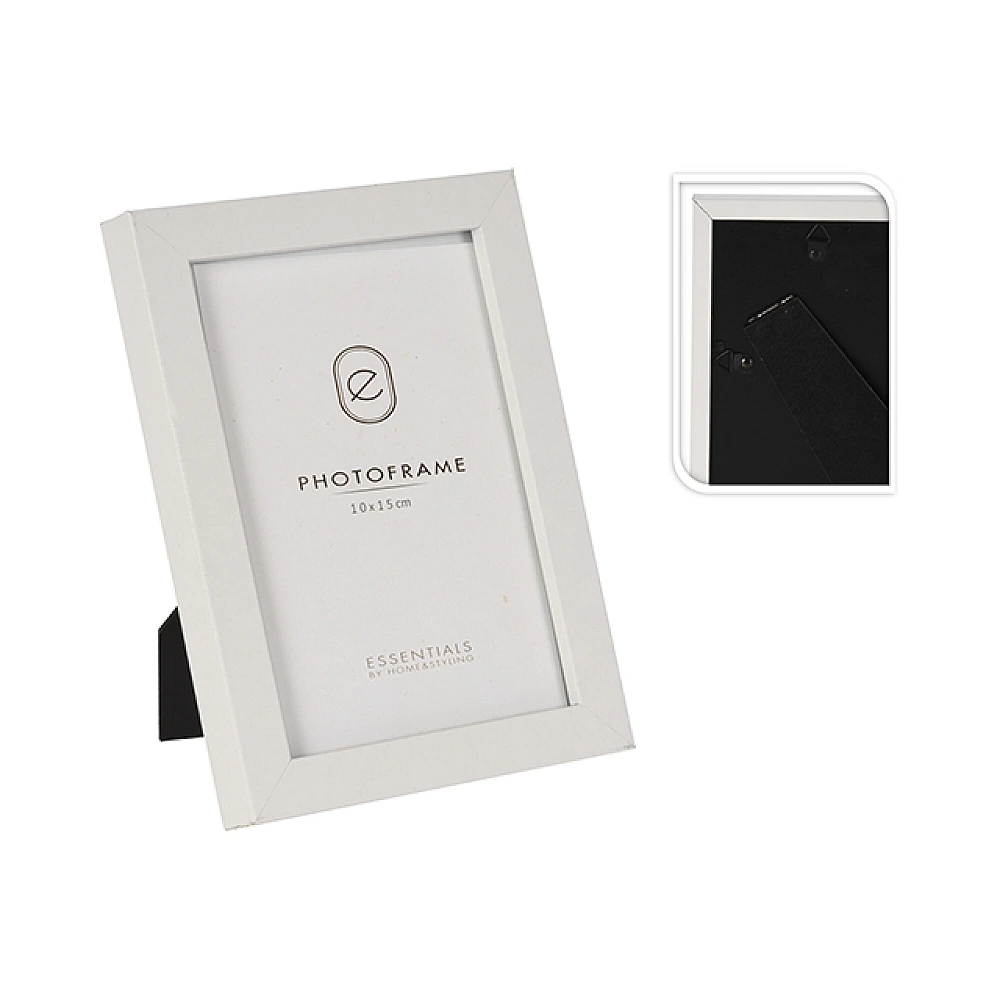 Rama foto din lemn 10X15cm, alba