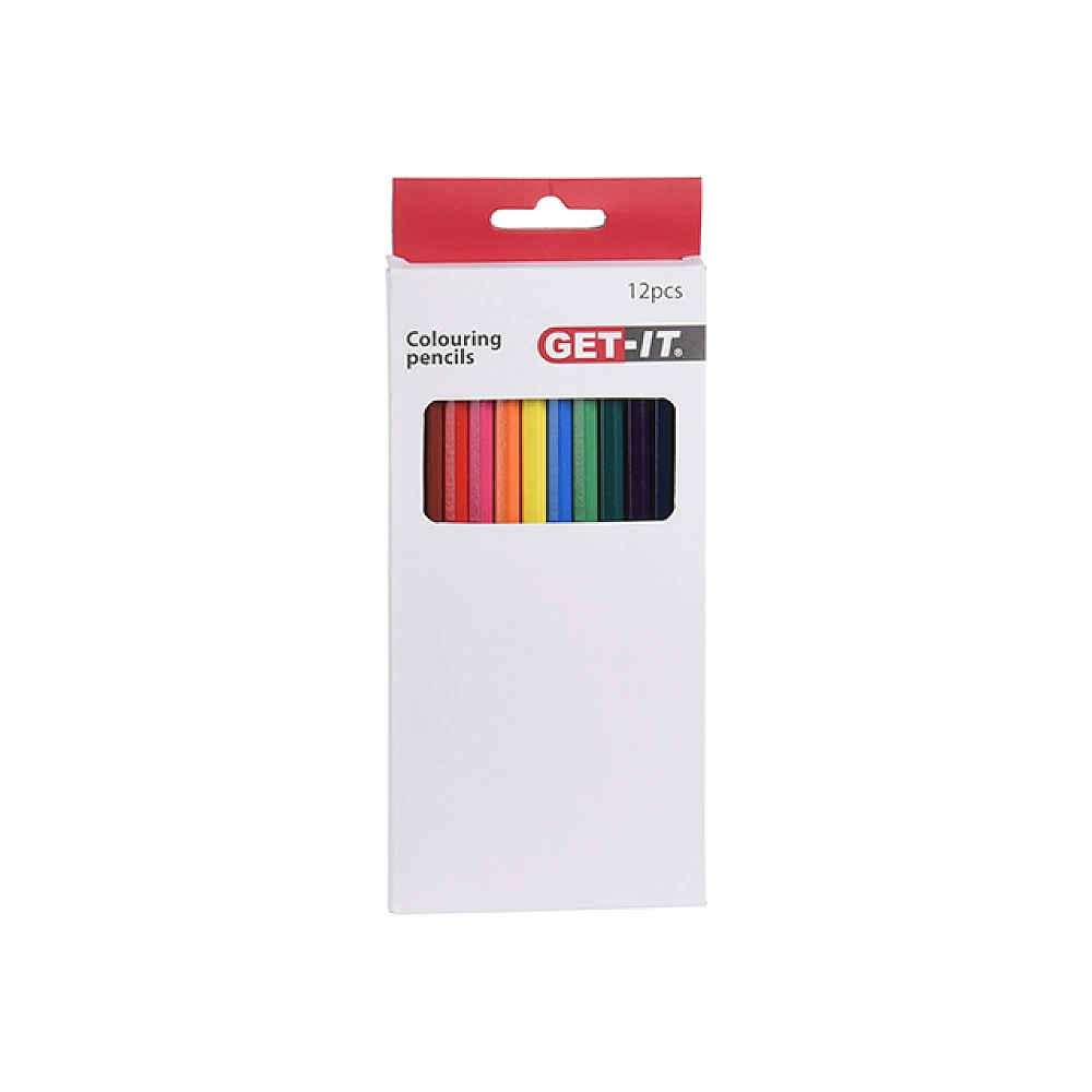 Set creioane colorate 12buc Get-it
