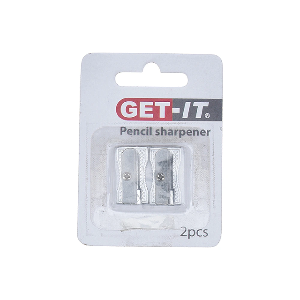 Set ascutitoare de creioane Get-it 2buc, metal