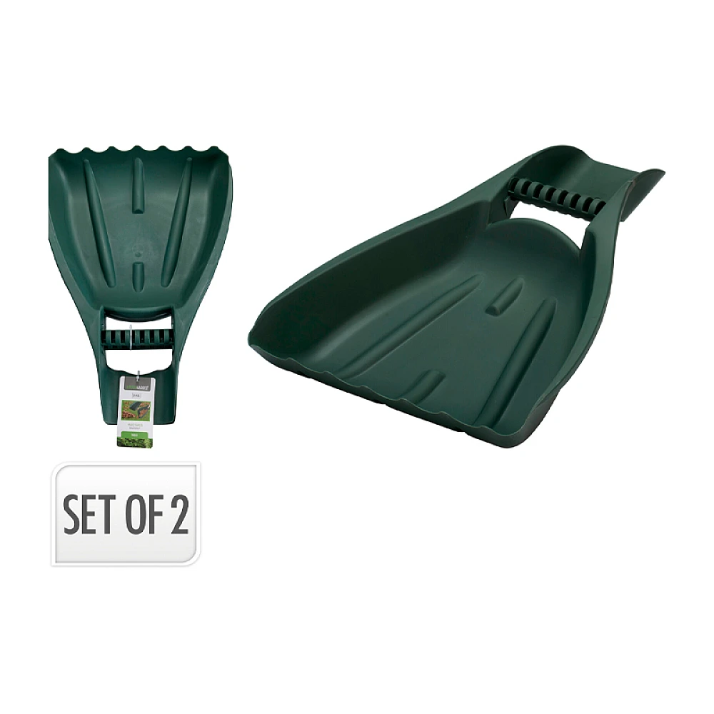 Grebla-lopata pentru frunze ProGarden 48X34 cm, 2buc