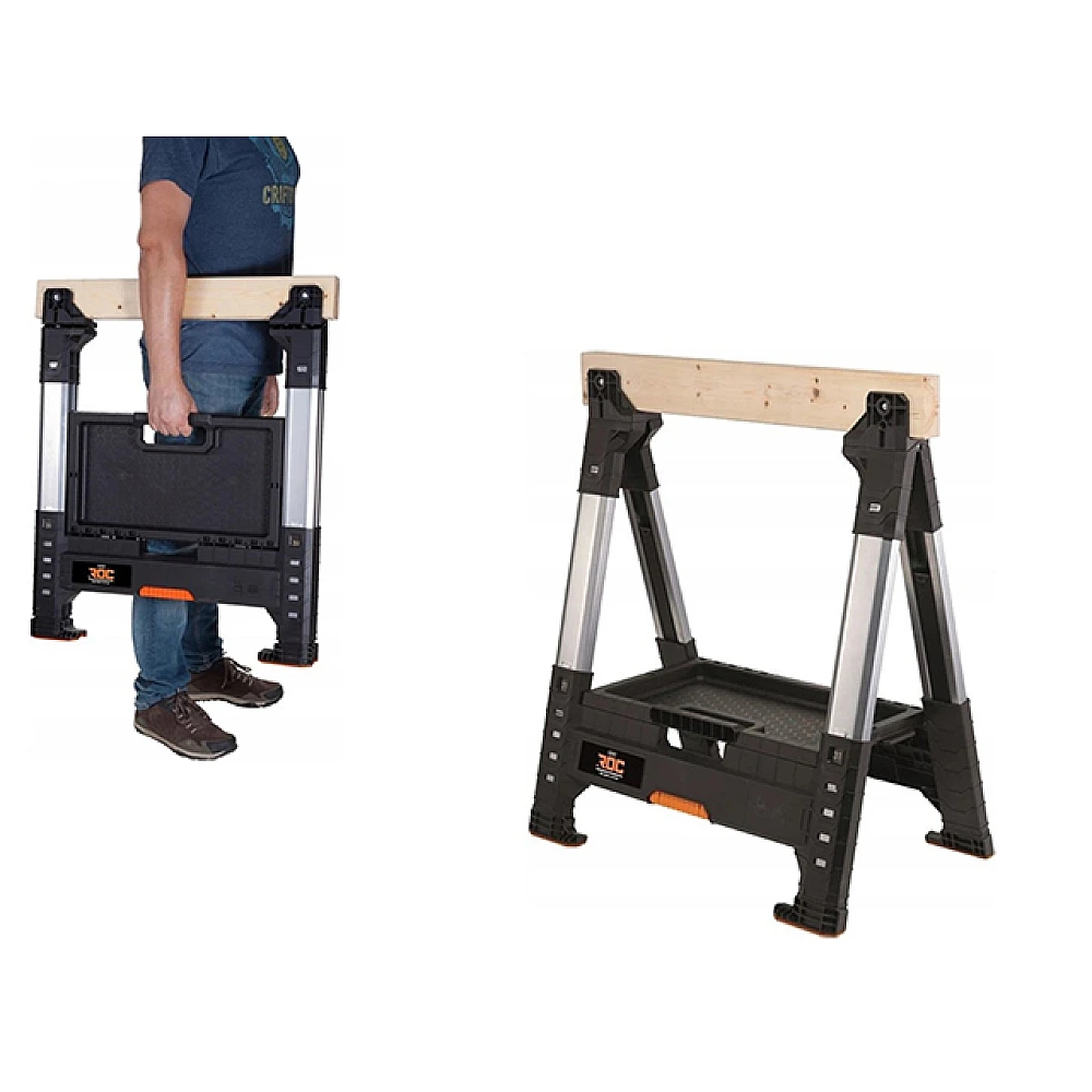 Suport pliabil pentru ferastrau Keter ROC Pro Gear 71X82X6.9cm