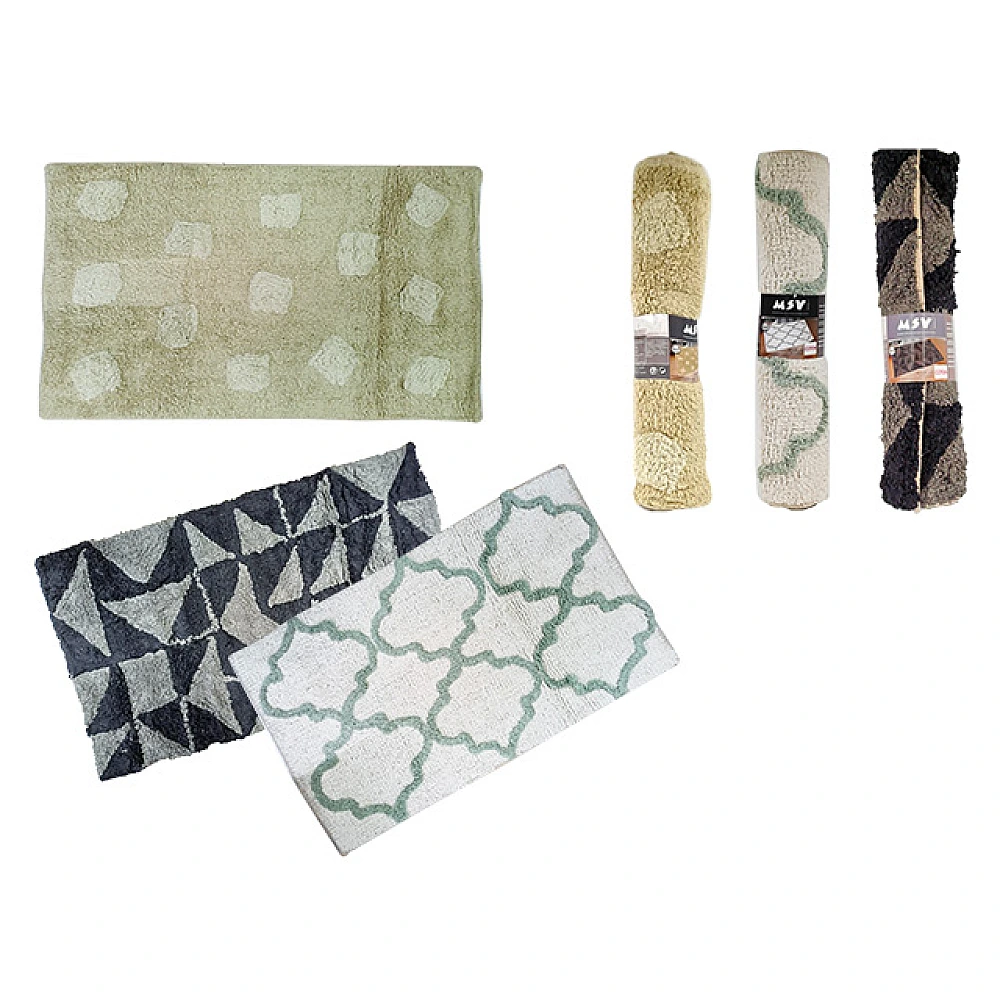 Covoras pentru baie 50X80cm MSV, bumbac