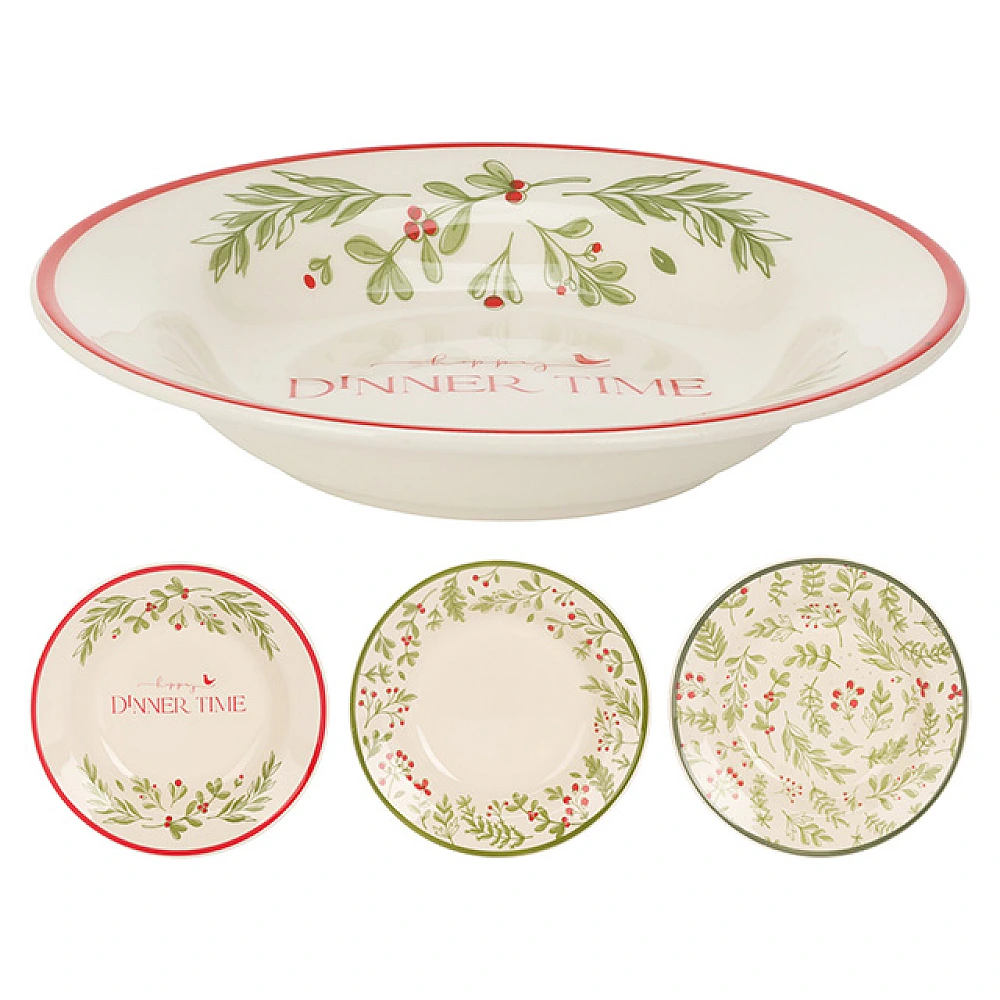 Farfurie adanca 22 cm Handmade, ceramica