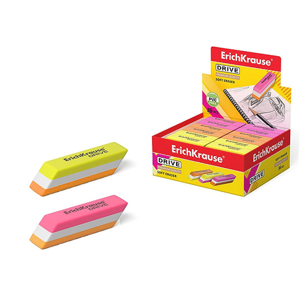 Radiera ErichKrause Drive Neon