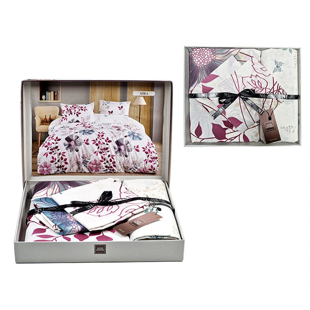 Lenjerie de pat 2pers NH Ranforce Mira, policoton