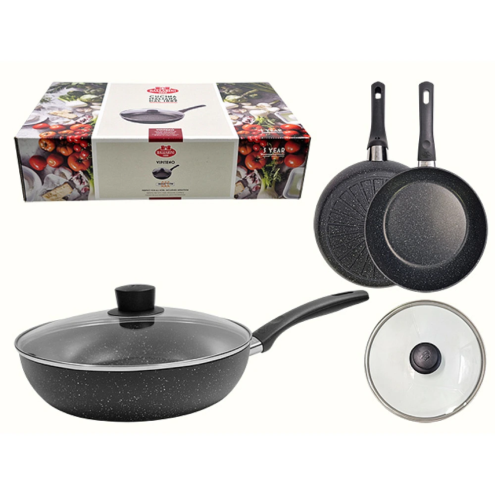 Tigaie cu capac Ballarini Vipiteno 28cm, inductie