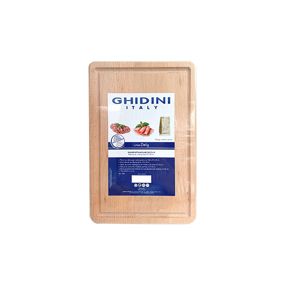 Tocator din lemn Ghidini 27.5X18X2.1cm