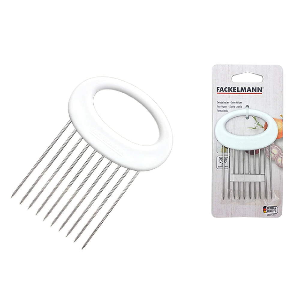 Dispozitiv pentru taierea cepei Fackelmann