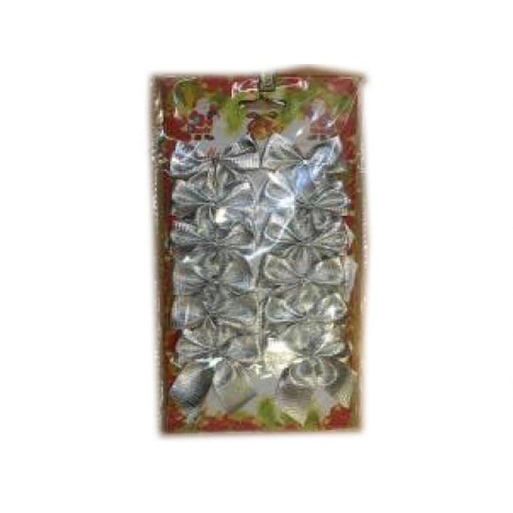 Set fundite 12buc, 5cm argintiu