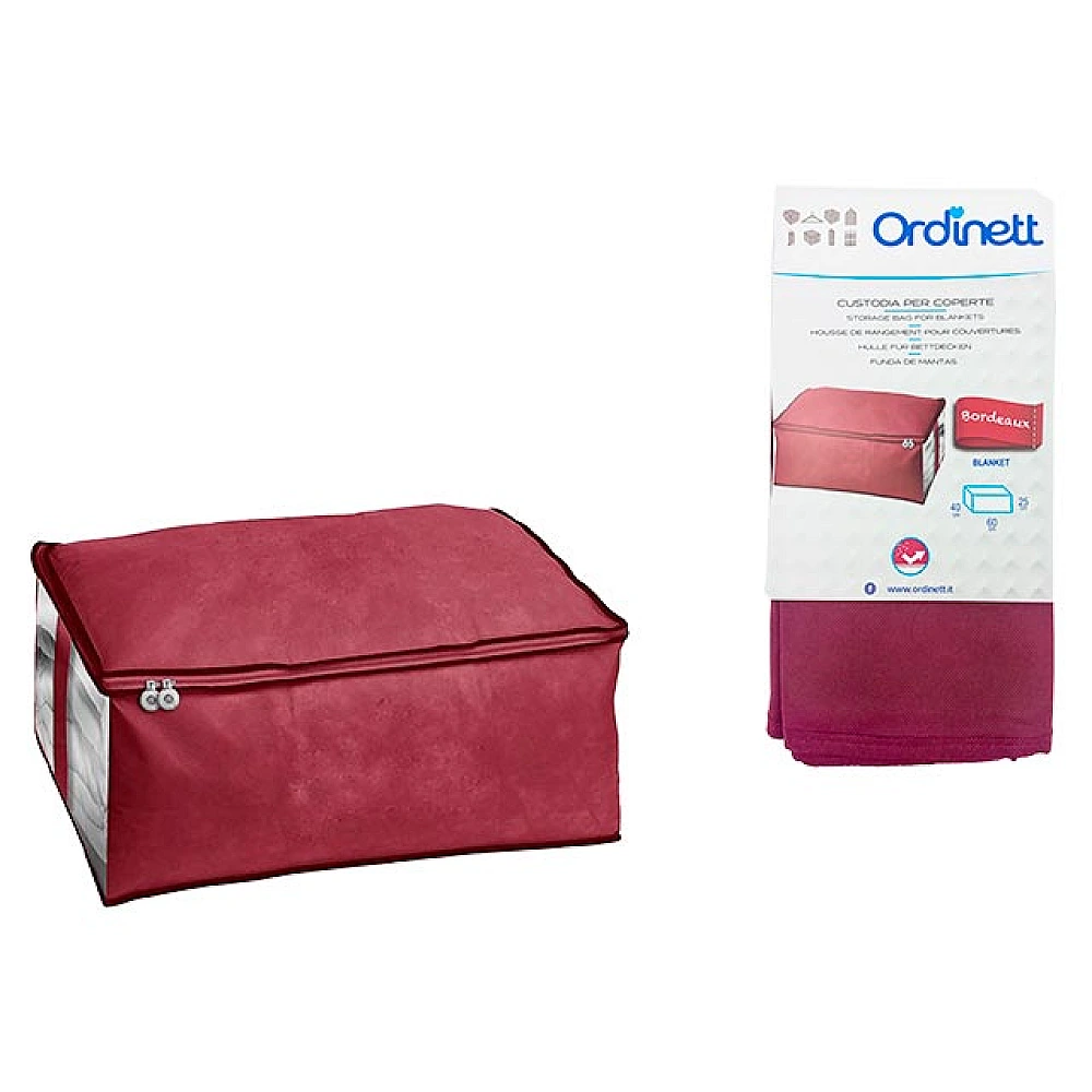 Husa de depozitare Ordinett 60X40X25cm, bordo