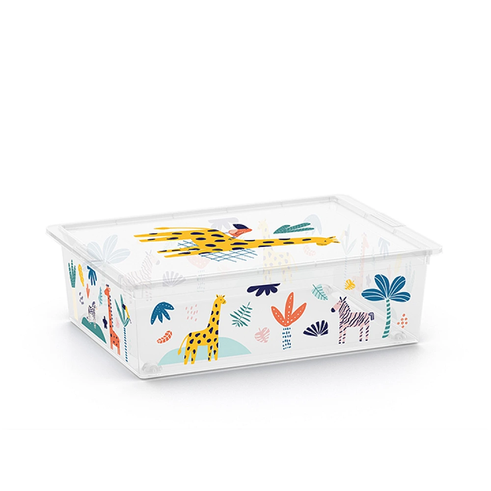 Cutie cu capac C-box L Wild Animals 27l, 55X38.5XH16.5cm