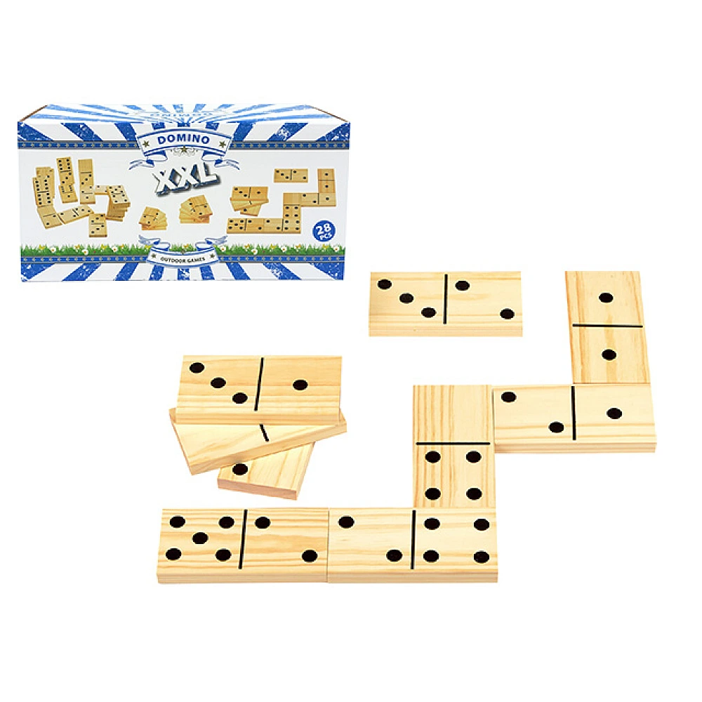 Joc domino 15X7X1.5cm, lemn