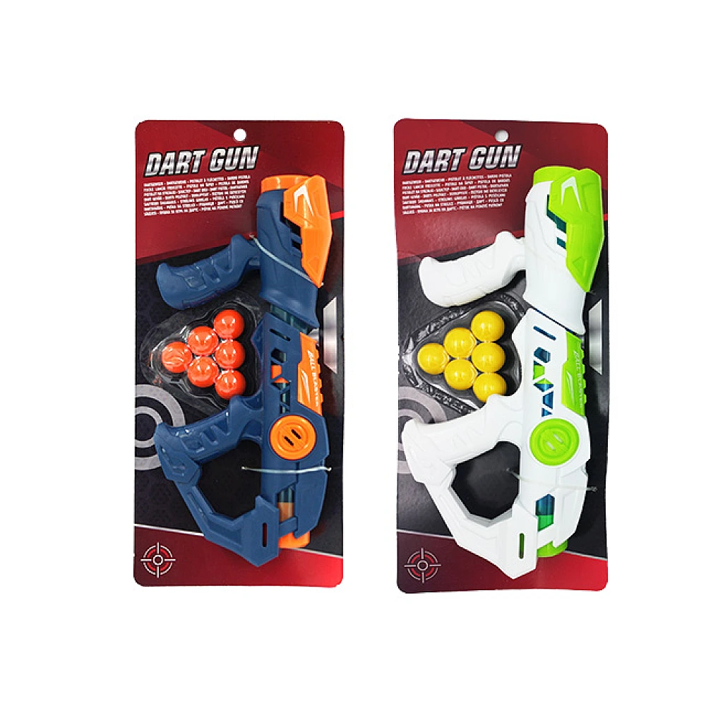 Pistol 31cm, gloante mingi moi 6bucX2.5cm