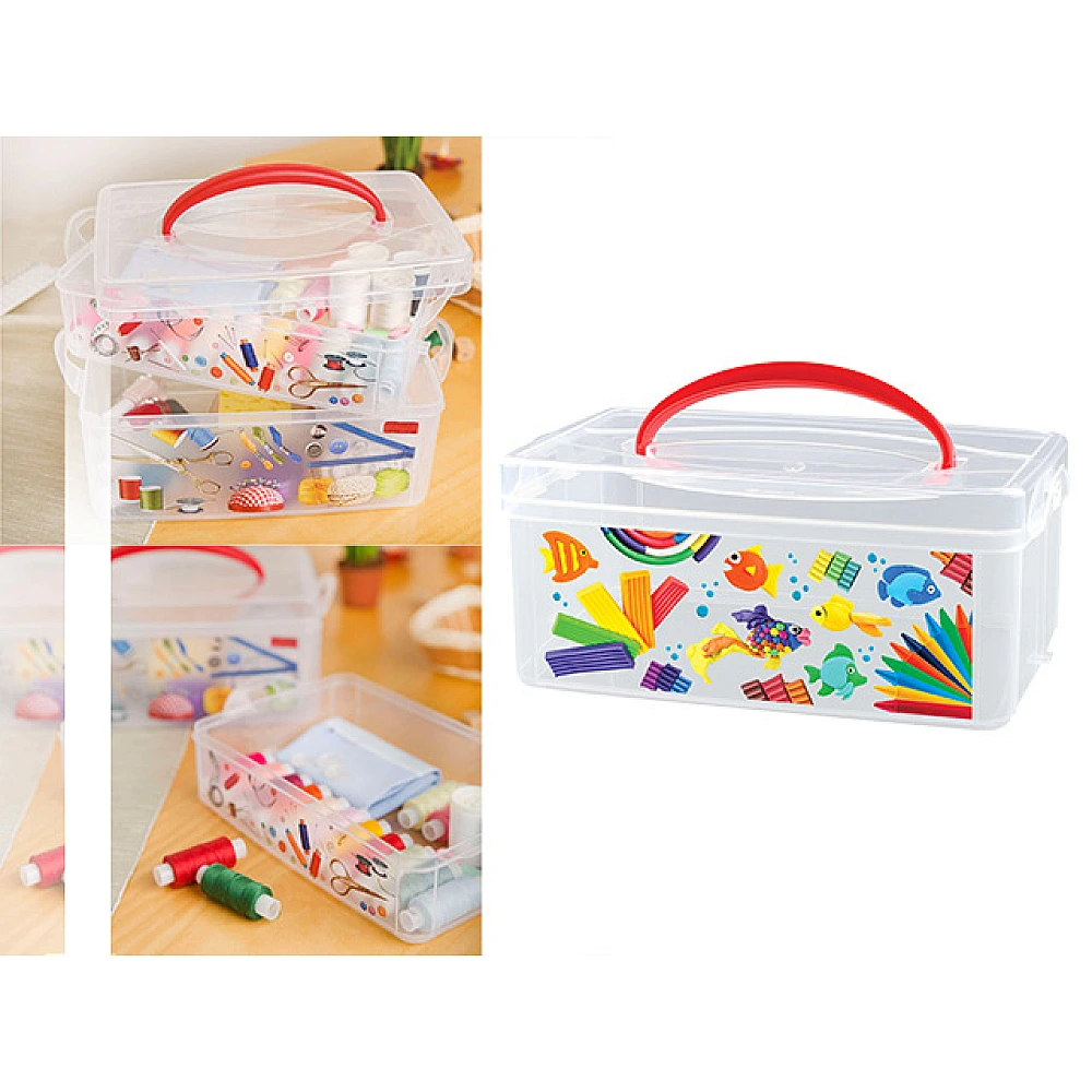 Cutie pentru depozitare Econova ”Art Box” 3l, 24.5X16X11cm